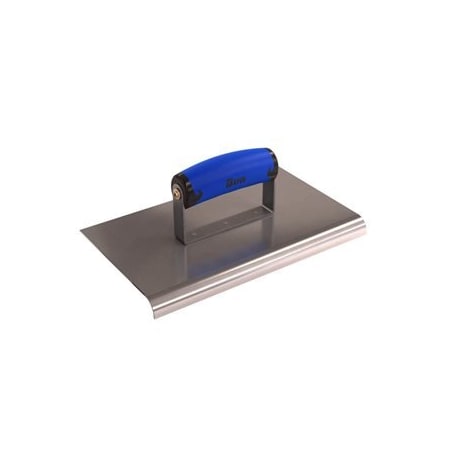 Bon Tool Edger, SS, 10" X 6", 1/2" Radius X 5/8" Lip Comfort Grip Handle 62-463